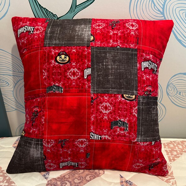 Ohio State Pillow Etsy