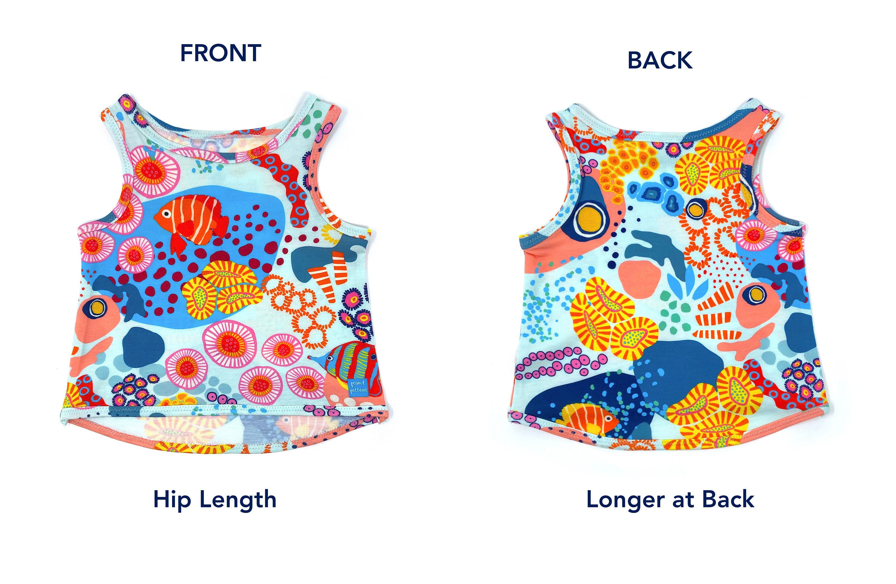 Tank Top Sewing Pattern PDF Sewing Pattern Baby Kid Etsy