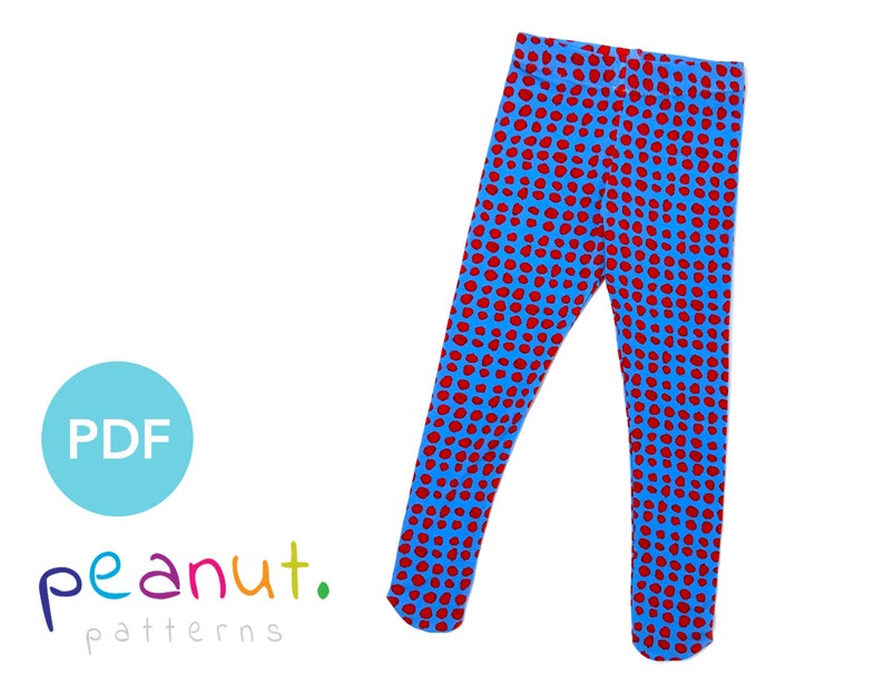 Footed Tights Sewing Pattern • PDF Sewing Pattern • Baby, Kid, Toddler ...