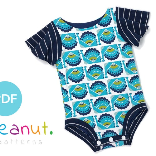 Bodysuit Sewing Pattern PDF Sewing Pattern Baby Kid - Etsy