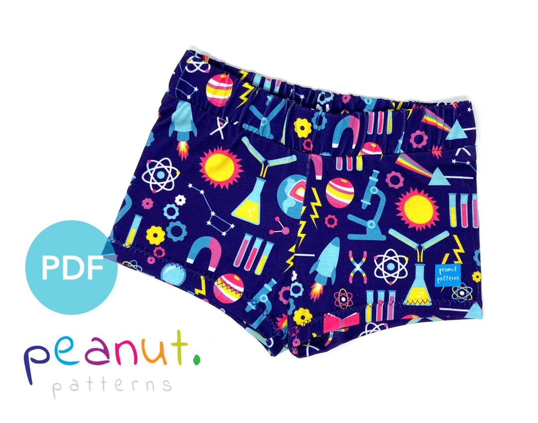 Bummies Short Sewing Pattern • PDF Sewing Pattern • Baby, Kid, Toddler ...
