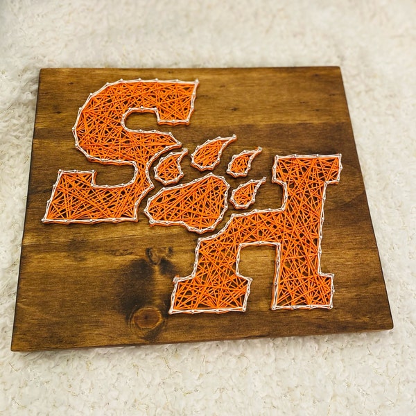 Sam Houston State University String Art