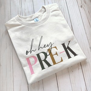 Oh Hey Pre-K Teacher Shirt