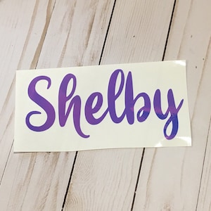 FREE SHIPPING - DIY Iron On Name / personalized name iron on / iron on decal / heat transfer name decal