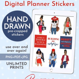 Delta Sorority Digital Planner Stickers [DOWNLOAD]