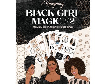 Black Girl Magic Sticker Book #2