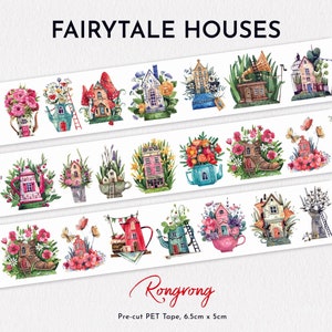 Fairytale Houses PET Tape