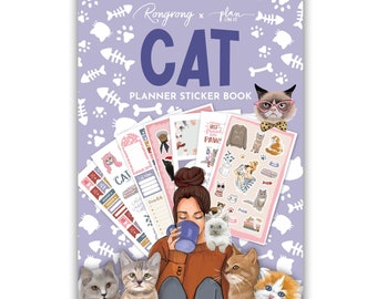 Cat Planner Sticker Book