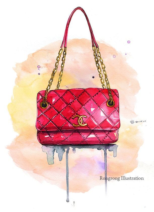 Chanel Bag Pink Pearl PNG Images, Bag Clipart, Product Kind