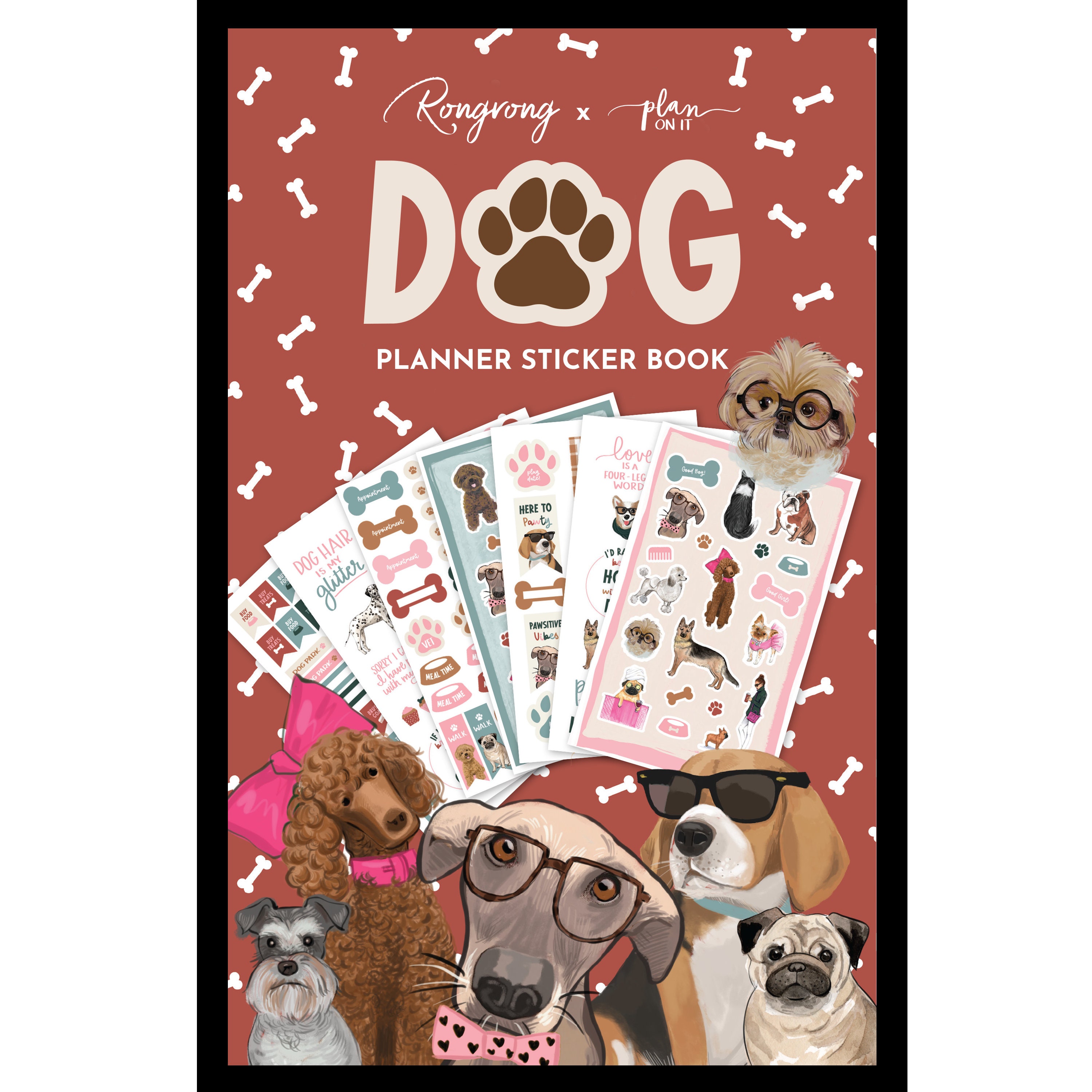 Dog Planner Sticker Book 