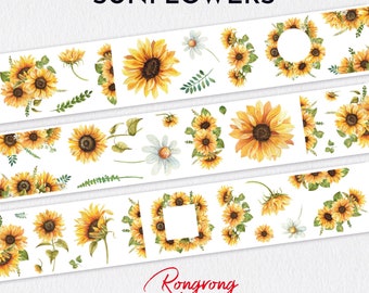 Sunflowers PET Tape