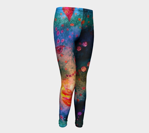 rainbow sports leggings