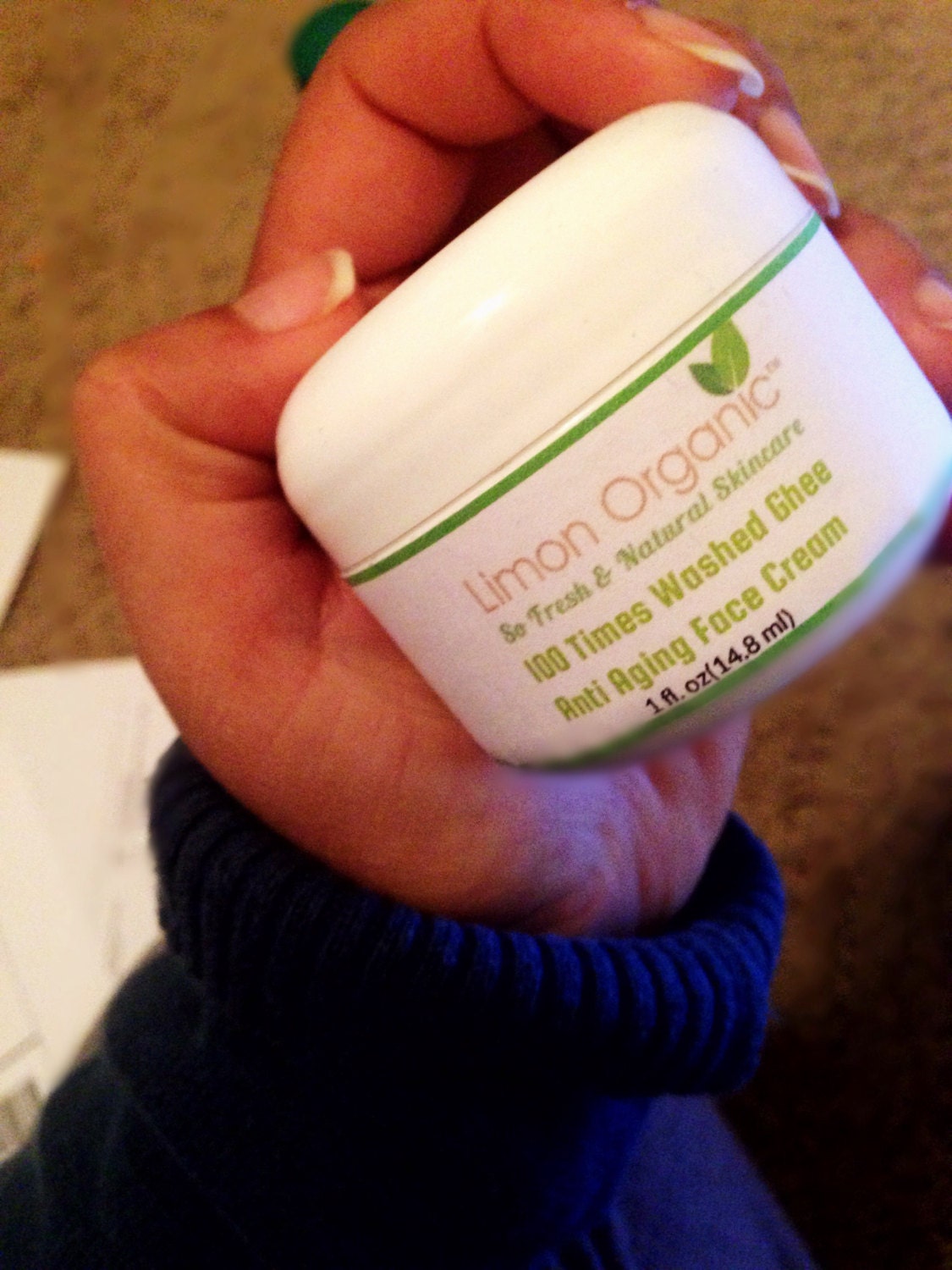 100 Times Washed Ghee Face Moisturizer Super Silky Quickly Absorbs in Skin, Youthful Omega 3