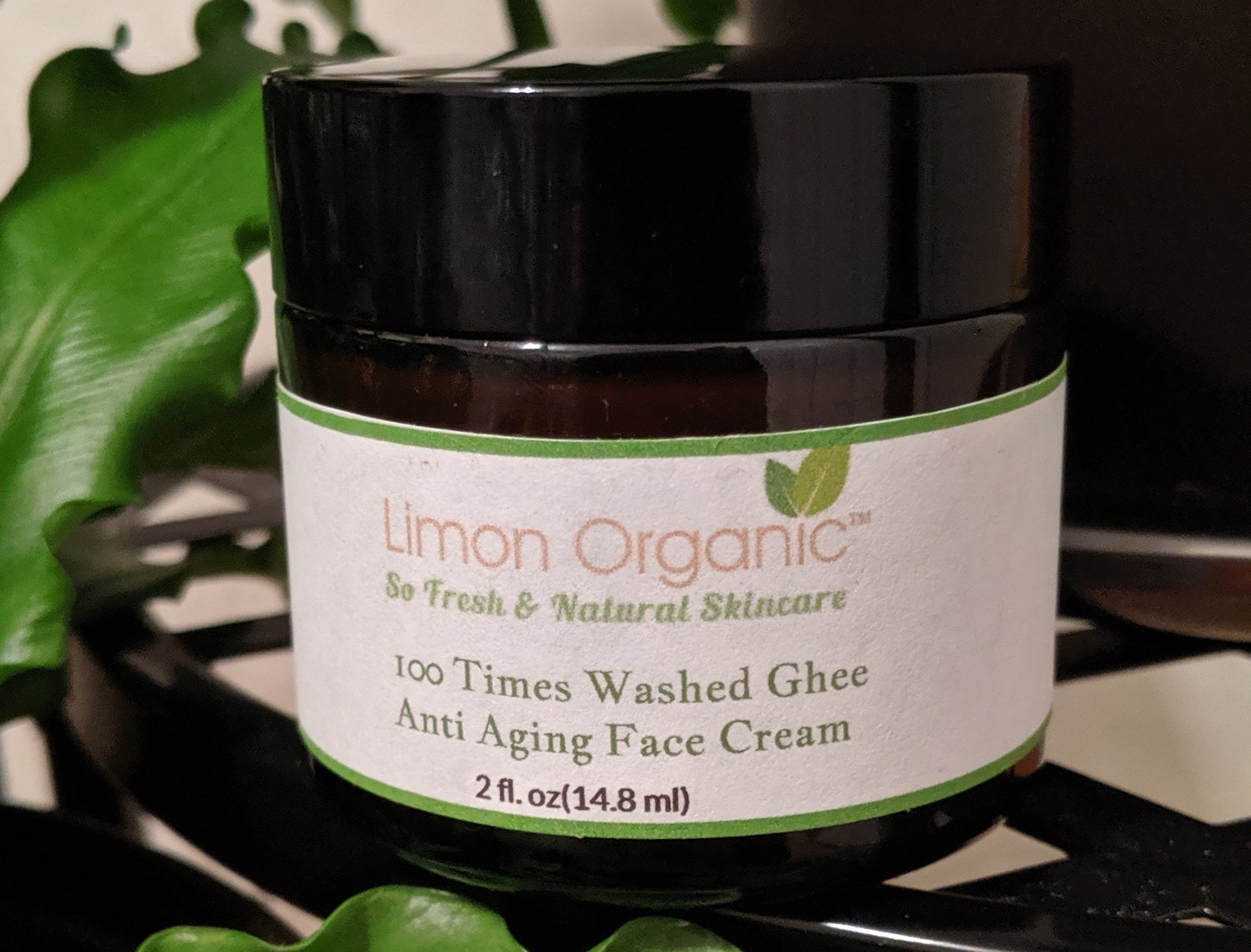 100 Times Washed Ghee Face Moisturizer Super Silky Quickly Absorbs in Skin, Youthful Omega 3