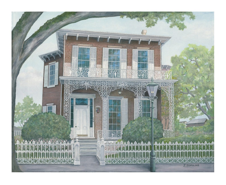 Wedding Venue Painting, Architectural Rendering, Commissioned Painting