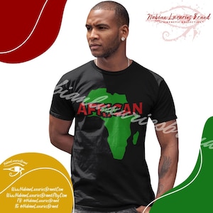 African Clothing | Black Pride Shirt {RBG} Pan African Shirt| Garveyite| Marcus Garvey| Afrocentric Clothing| Red Black Green
