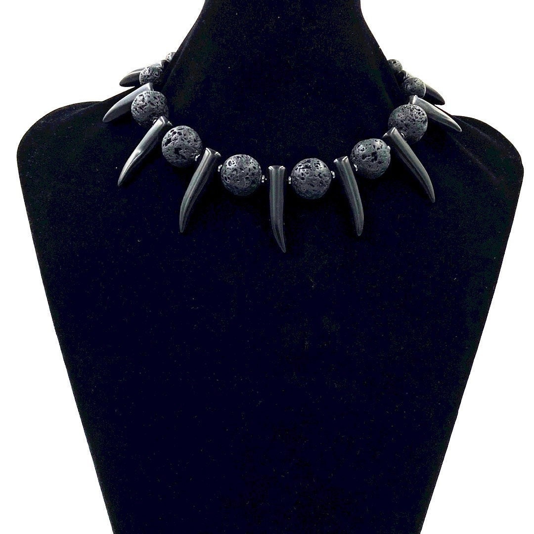 ネックレス・ペンダント Wild craft / Tribal necklace Tribal Natural Leather Necklace, Shaman Pagan Accessories