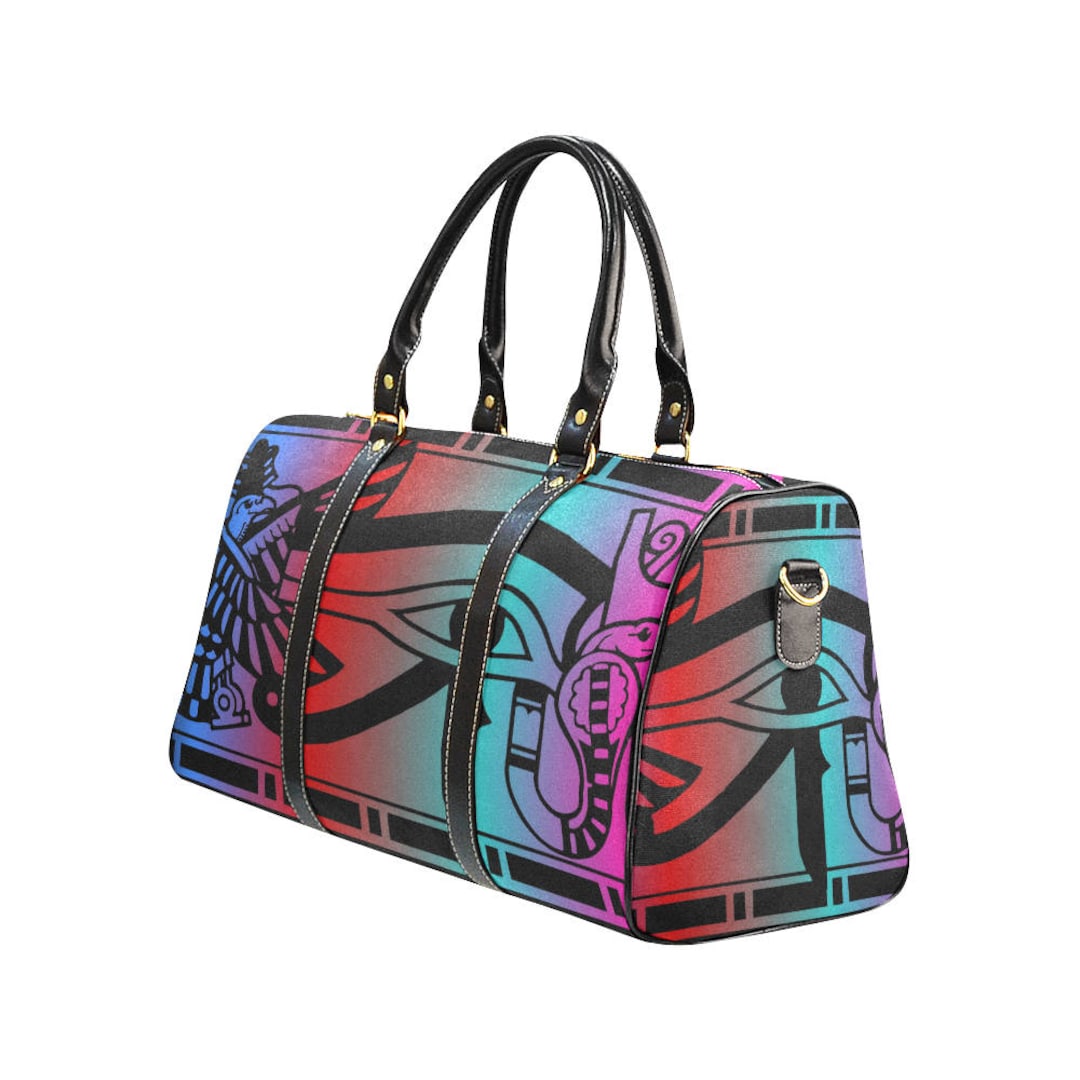 Egyptian Ankh Bag for Men or Women //eye of Horus Luggage // Etsy