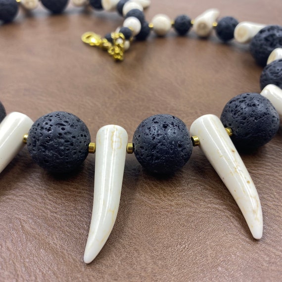 Natural Cultural Jewelry - Tiger Eye Gemstone - Shaka Zulu