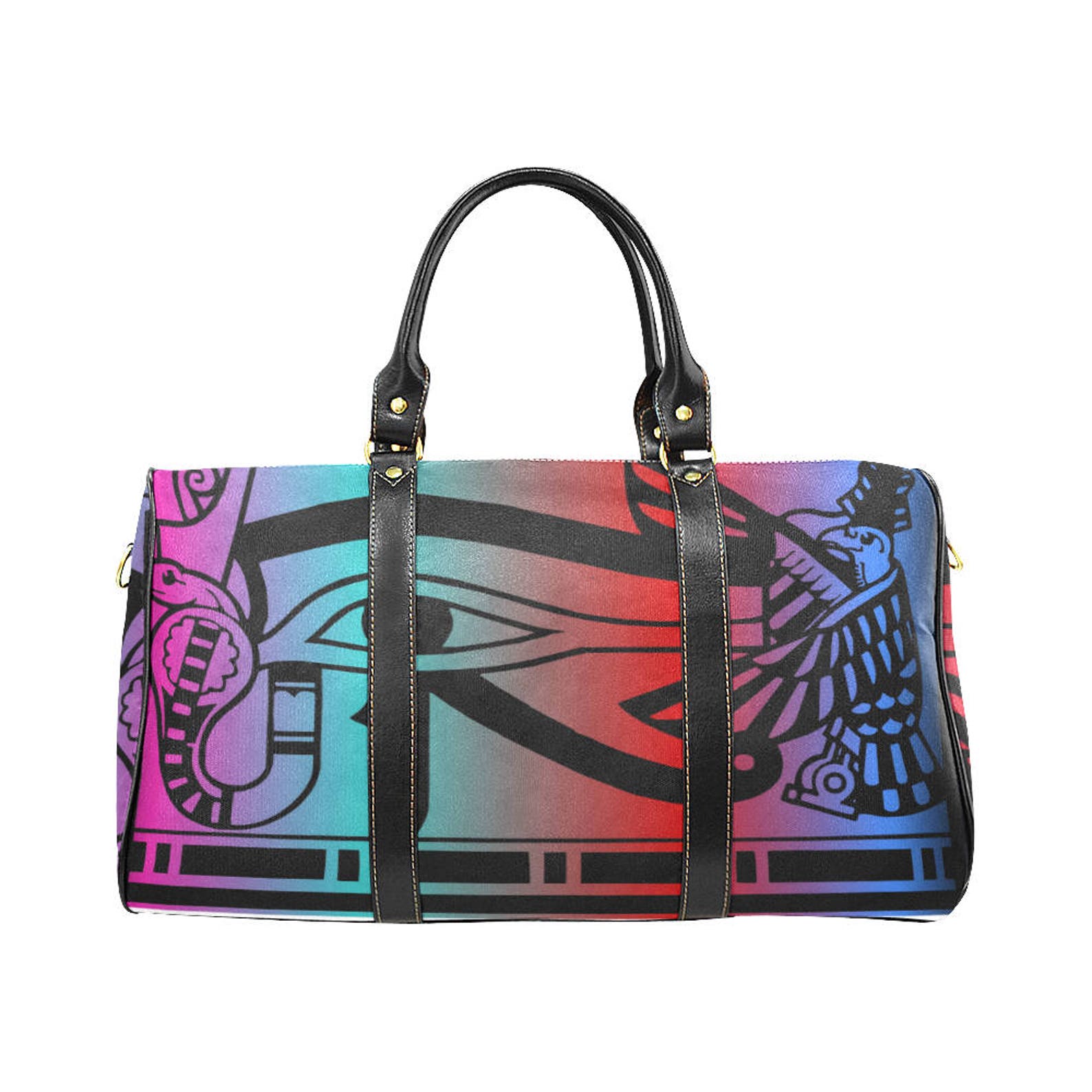 Egyptian Ankh Bag for Men or Women //eye of Horus Luggage // Etsy