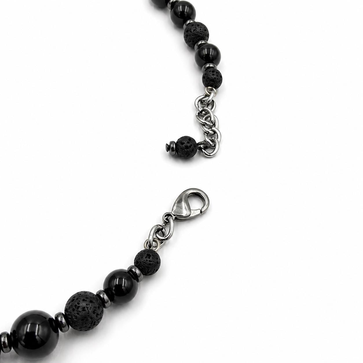 Shaka Zulu Necklace, African Men's Beaded Necklace, Tribal Choker