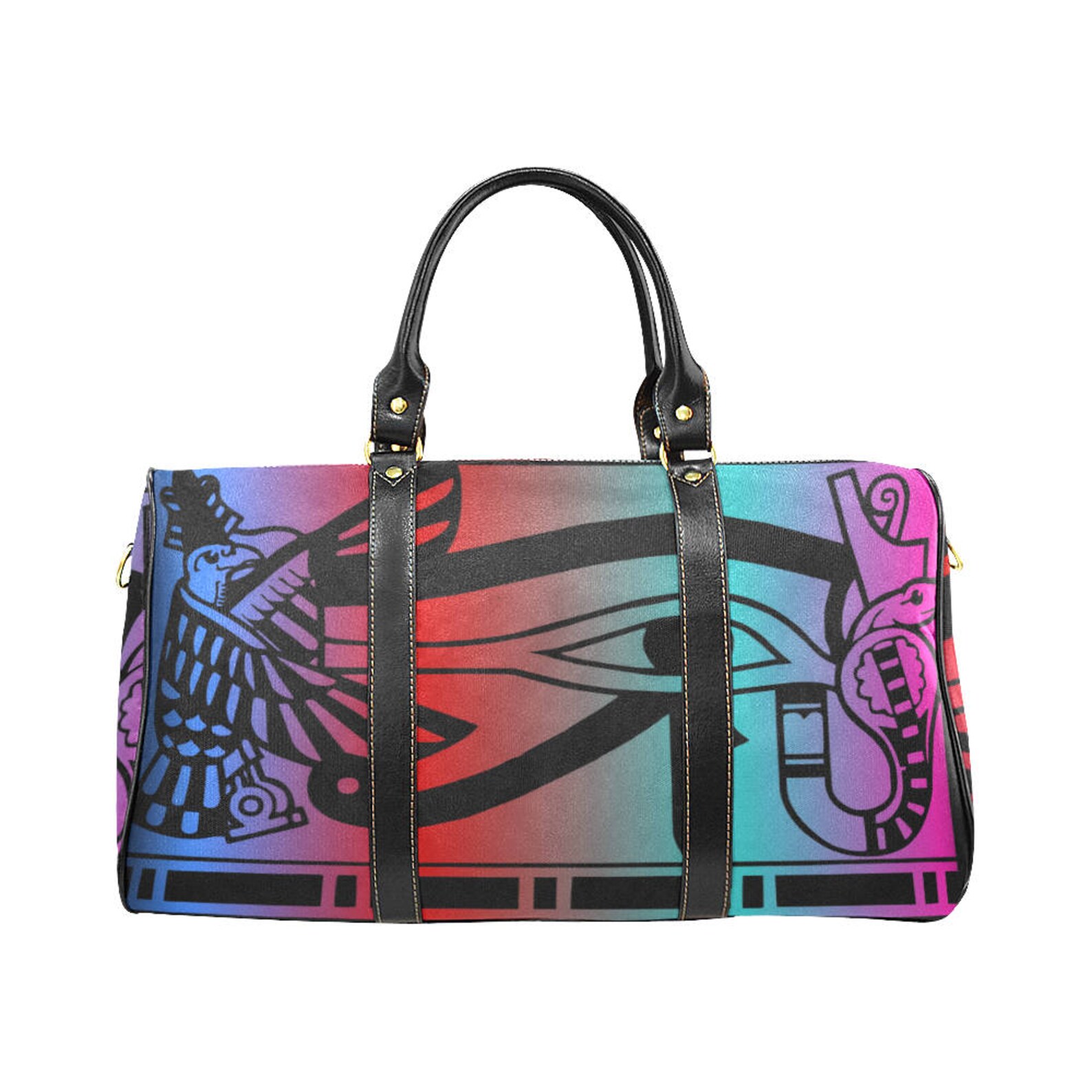 Egyptian Ankh Bag for Men or Women //eye of Horus Luggage // Etsy