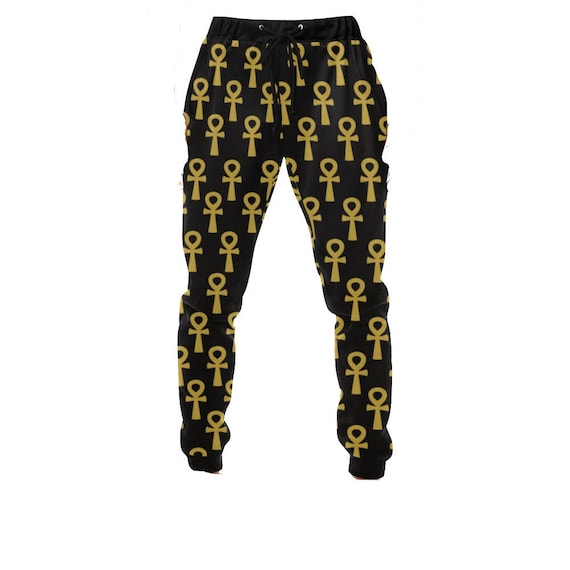 Pantalones de sudor Ankh Jogger para hombres // Ropa africana