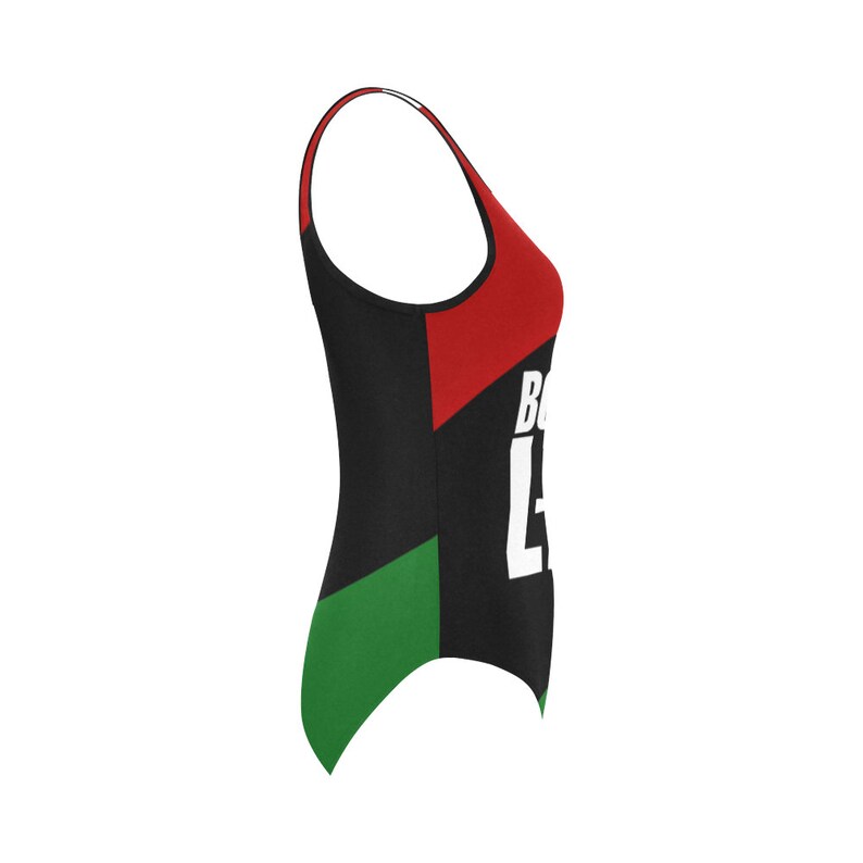 RBG Pan African One Piece Ankh Swim Suit // Egyptian Clothing Etsy