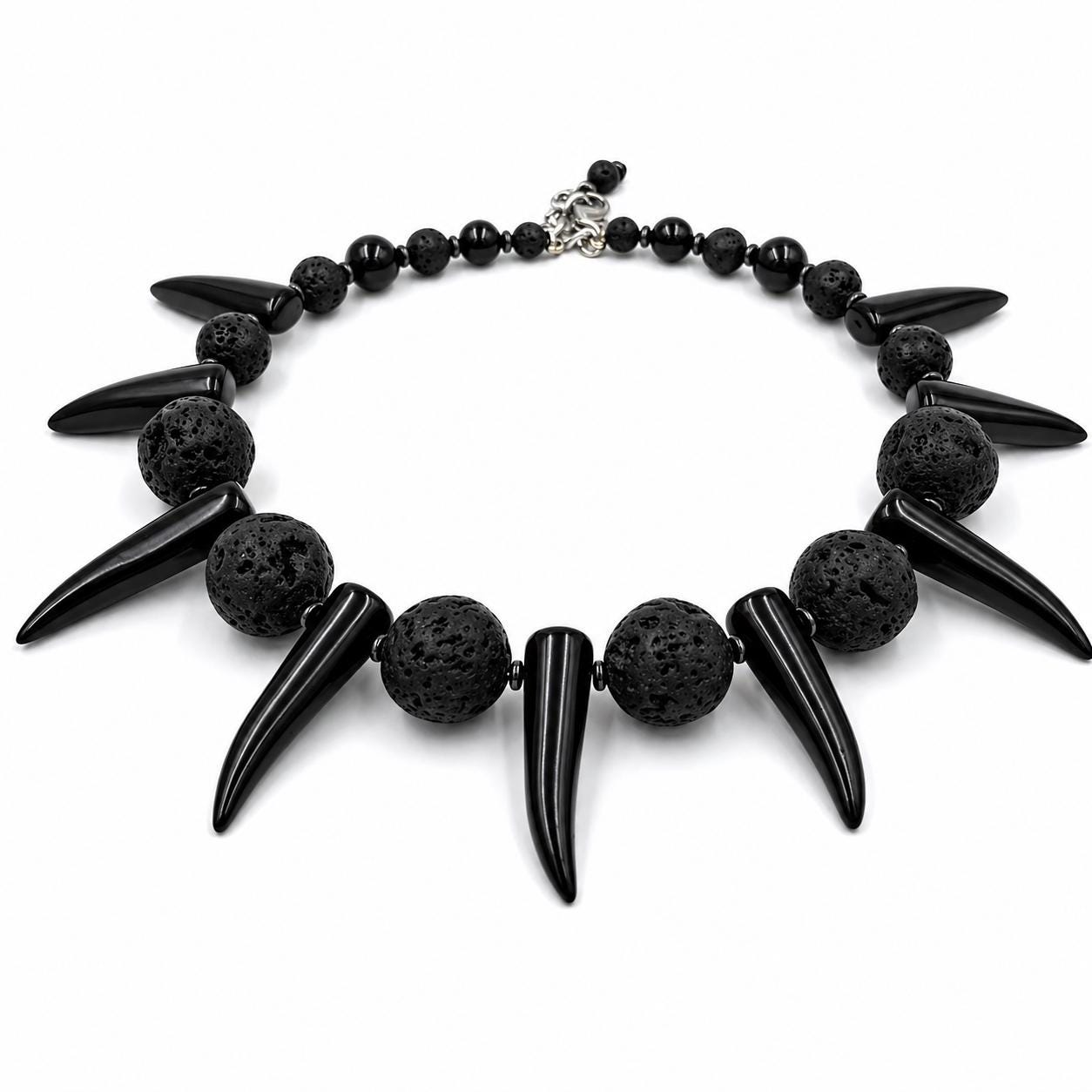 Men's Tribal Jewelry - Shaka Zulu Necklace - African Mens Choker