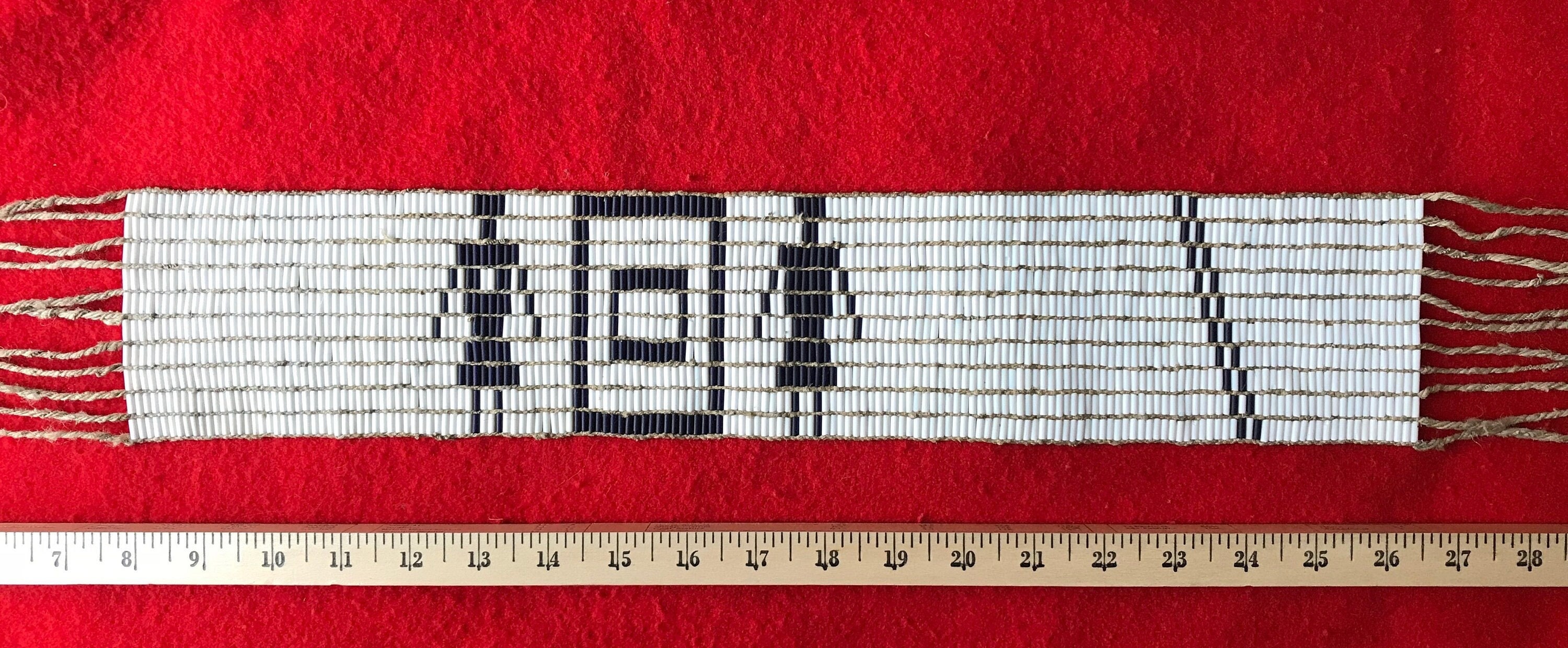 First William Penn Wampum Wampum Belt Etsy