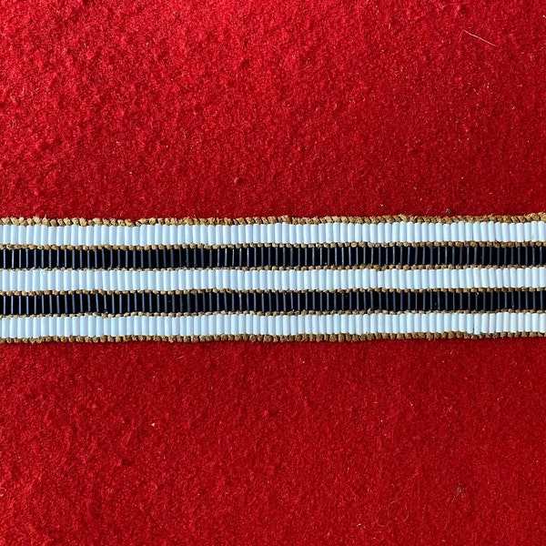 Small Two Row Wampum Belt