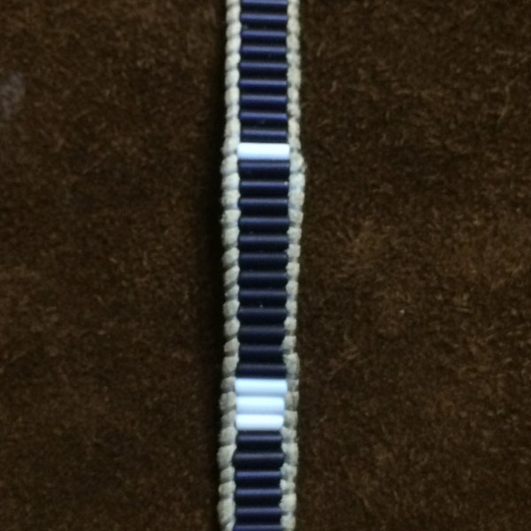 Single Strand Custom Made Wampum Hatband