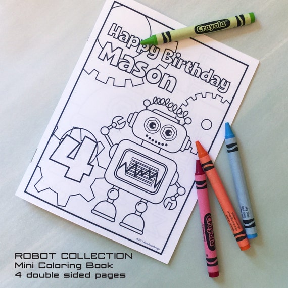 diy mini coloring book
