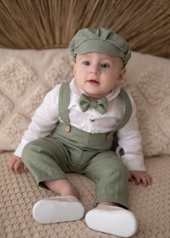 Baby boy green outfit online