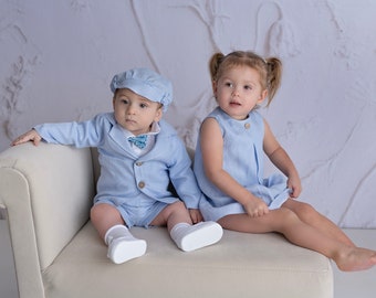 Leinenkleid Babymädchen, Boho-Leinen-Babymädchenkleid, rustikales Leinen, Leinen-Babykleidung, Babymädchenkleid, Bio-Leinenkleid, einfach