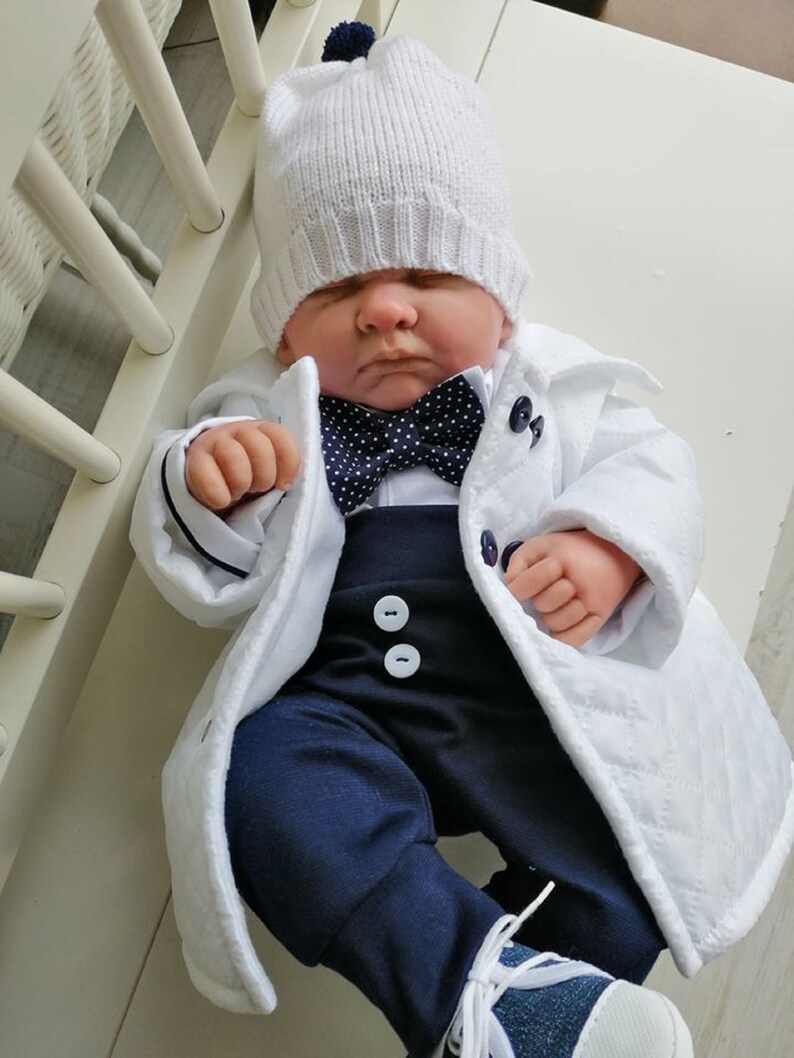 Tenue Bebe Garcon Tenue De Bapteme Bapteme Bebe Garcon Etsy France