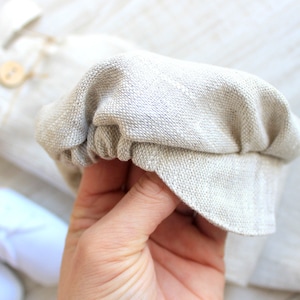 linen baby romper linen bodysuit linen clothes baby outfit linen set baby boy outfit baby linen clothes toddler linen suit vintage style first birthday set boho set baby easter outfit