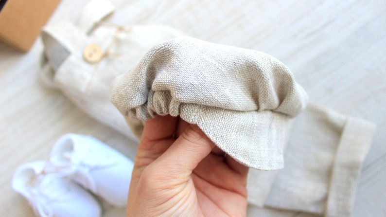 linen baby romper linen bodysuit linen clothes baby outfit linen set baby boy outfit baby linen clothes toddler linen suit vintage style first birthday set boho set baby easter outfit