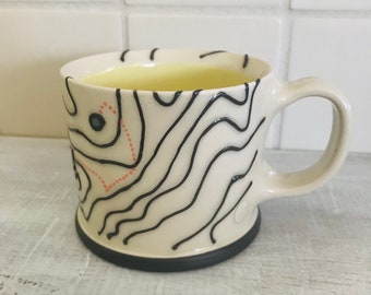 Overlook Mountain - 8oz Mug (Yellow Interior)