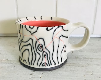 Mount Marcy - 8-10oz Mug (Lobster Interior)