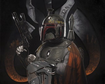 Boba Fett w/Han in Carbonite