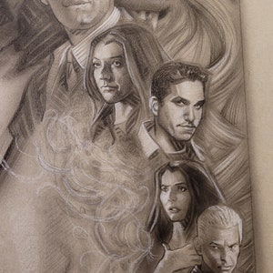 Buffy the Vampire Slayer Comp Sketch - Etsy