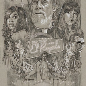 Bad Times at the El Royal comp sketch