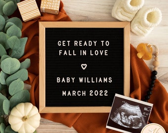 Editable Fall Pregnancy Announcement, Pregnancy Announcement Template, Fall Pregnancy Announcement Template, Autumn Pregnancy Social Media