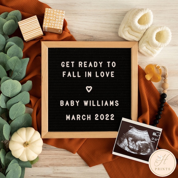 Editable Fall Pregnancy Announcement, Pregnancy Announcement Template Editable Fall Pregnancy Announcement, Pregnancy Announcement Template