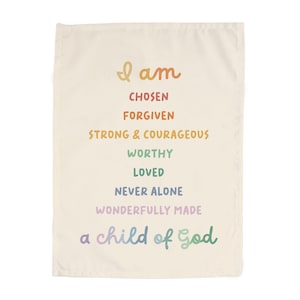 Rainbow} Biblical Affirmations Banner