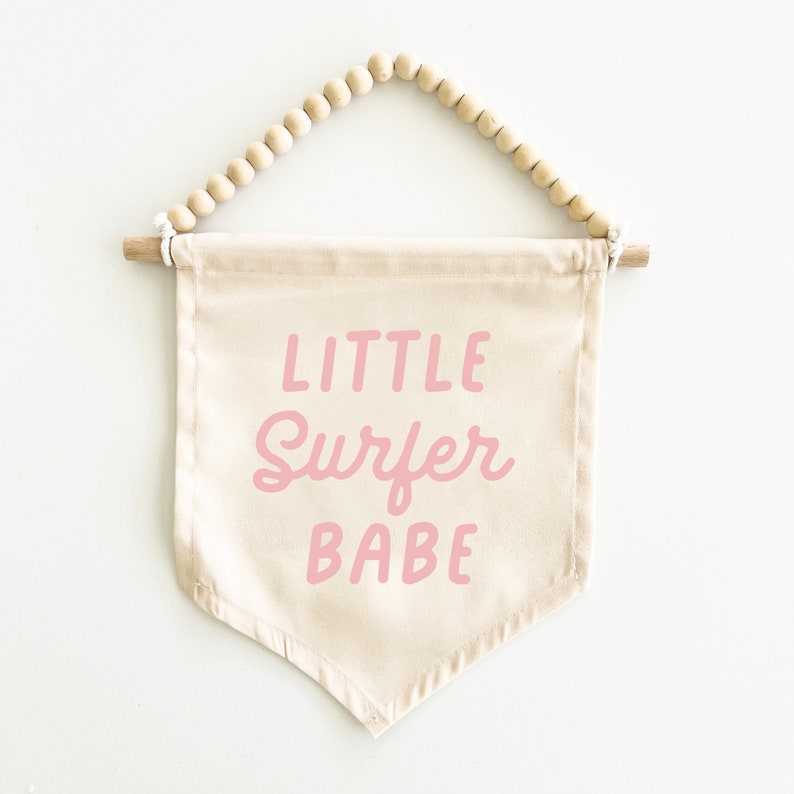 Little Surfer Babe Hang Sign