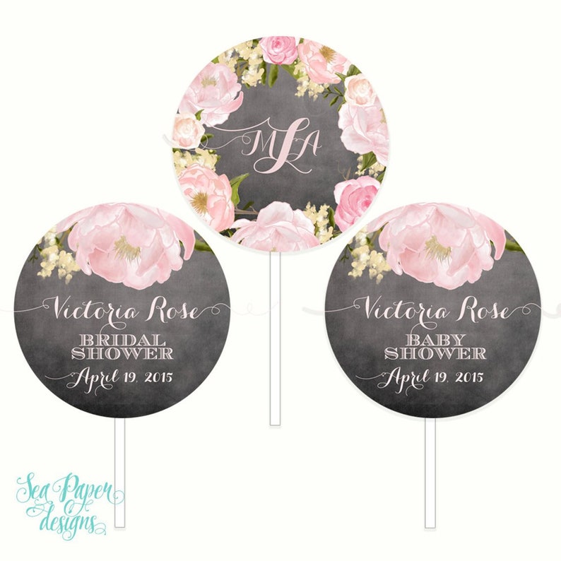 Printable Cupcake Toppers Digital Print Your Own Files Etsy