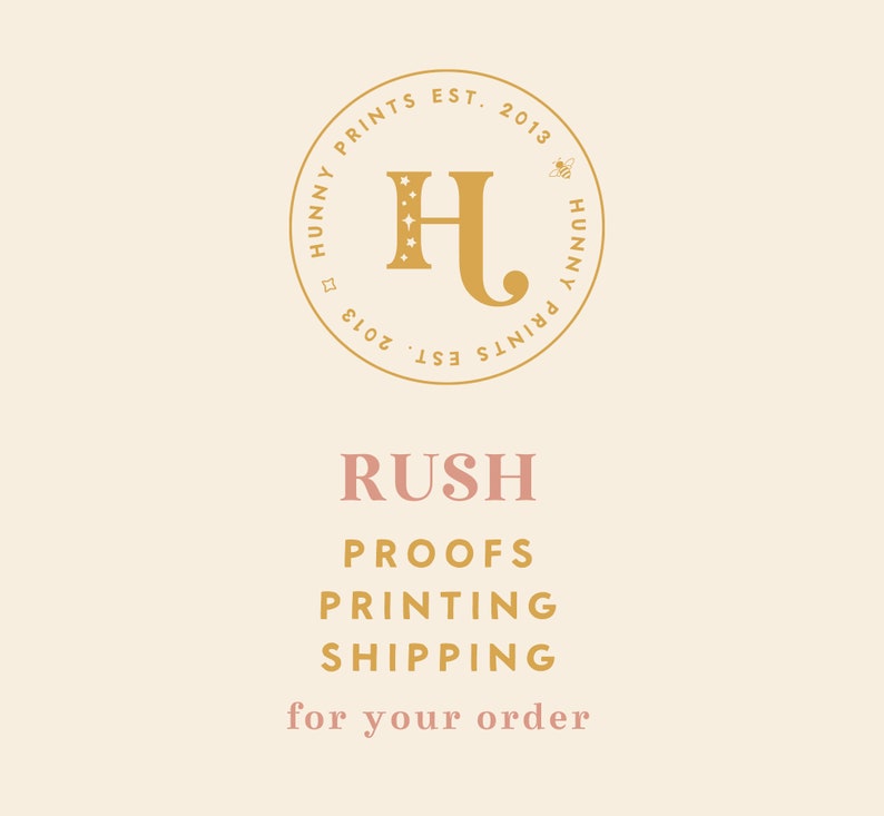 Rush Proof & Printing Services Hunny Prints® image 1