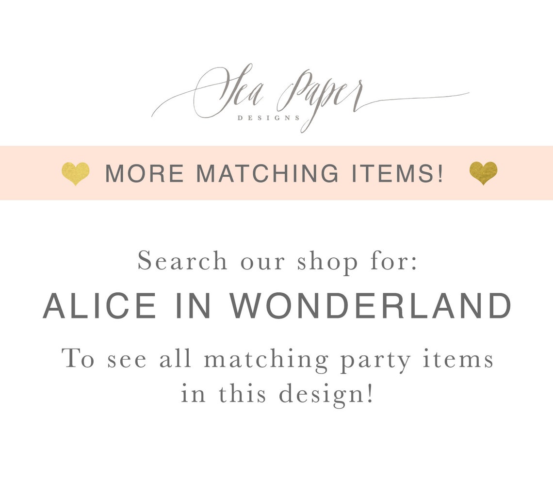 Alice in Wonderland Baby Shower Games Pack Alice in - Etsy